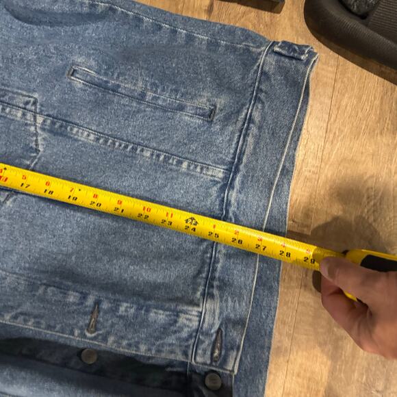 Planet MARS Vintage Retro 1997 M&M Denim Jacket Size 2XL XXL - Picture 3 of 6